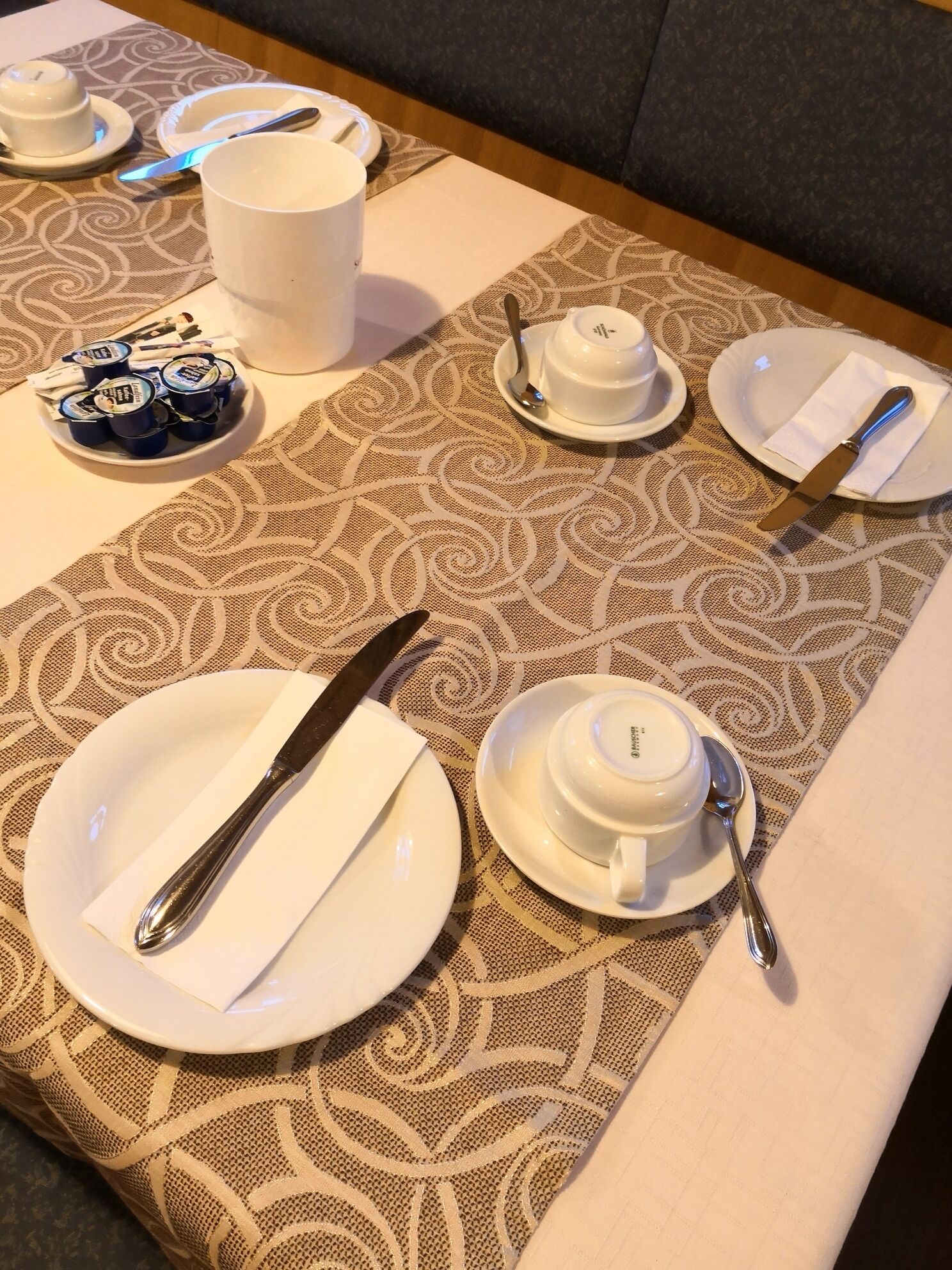 daily buffet breakfast (eur 12 per person)