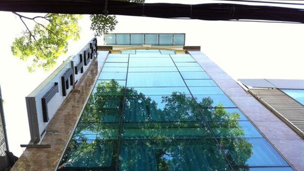 Façade de l’hébergement