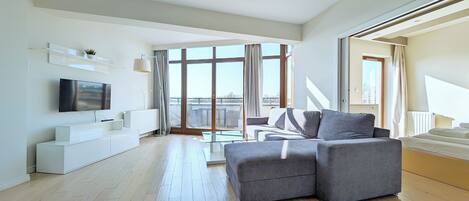 1 Schlafzimmer, individuell dekoriert, individuell eingerichtet