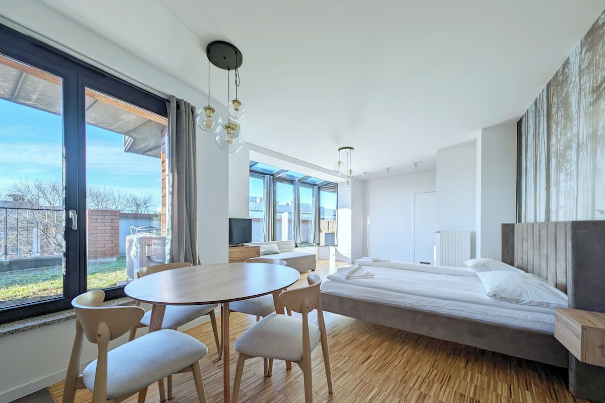 Suite Studio Panoramique, balcon, dans la tour (Air Condition)