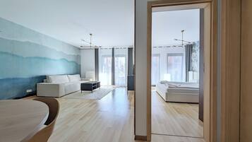 Căn hộ Superior, 1 phòng ngủ, ban công (Air Condition) | 1 phòng ngủ, trang trí khác biệt