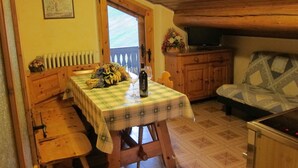 Apartment (Luna) | Living area - Chalet del Sole (Livigno)