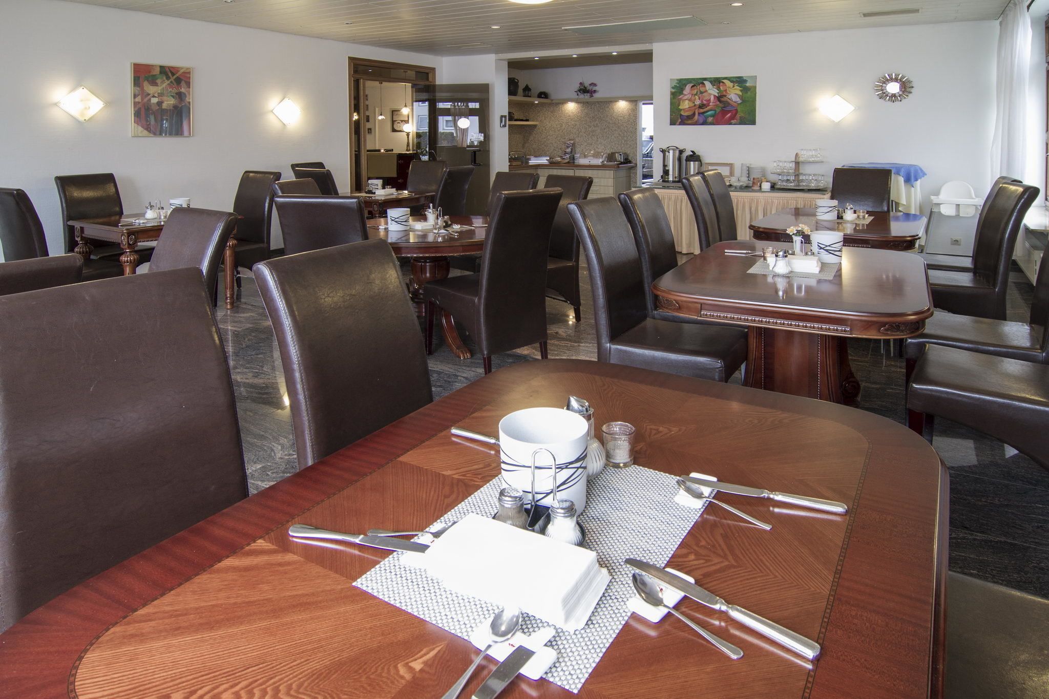 daily buffet breakfast (eur 7.50 per person)