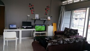 Sala de estar en el lobby