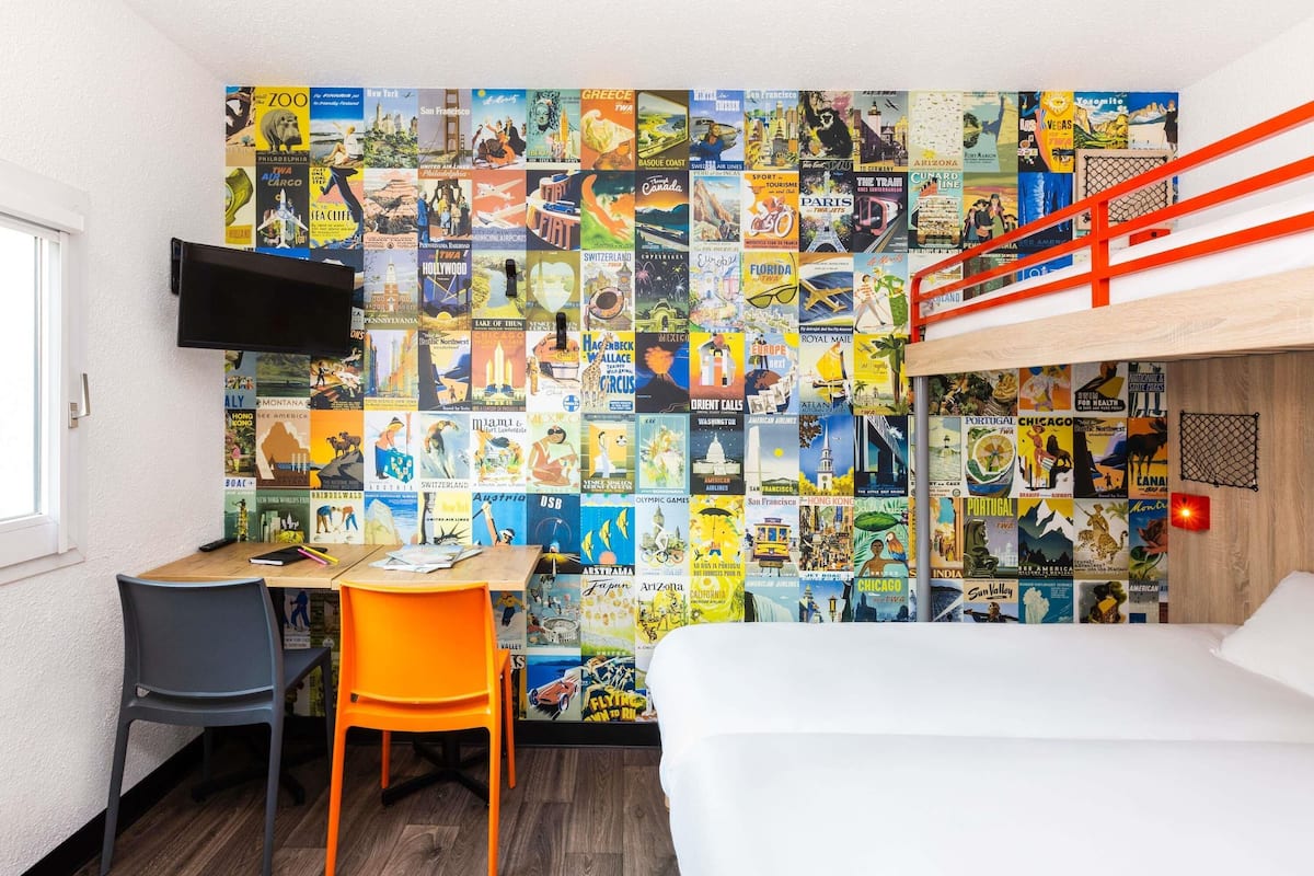 Chambre, 3 lits une place (Break)