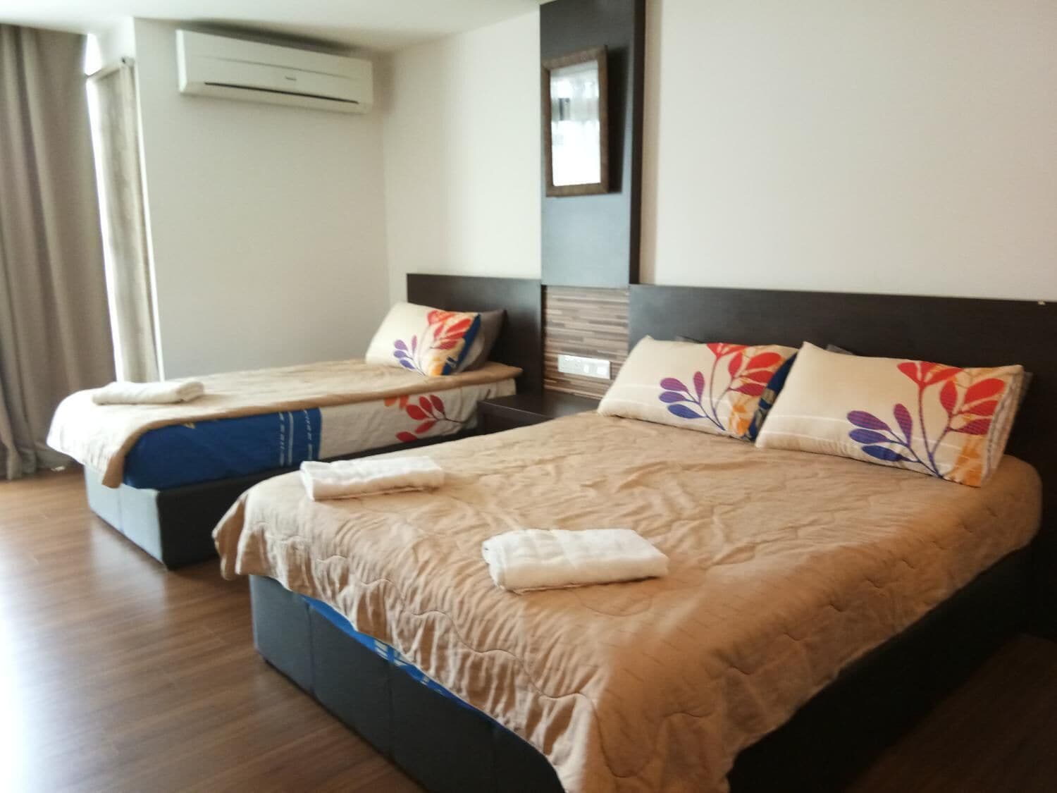 Desk, iron/ironing board, free cots/infant beds, free rollaway beds