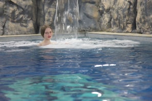 Indoor pool, outdoor pool