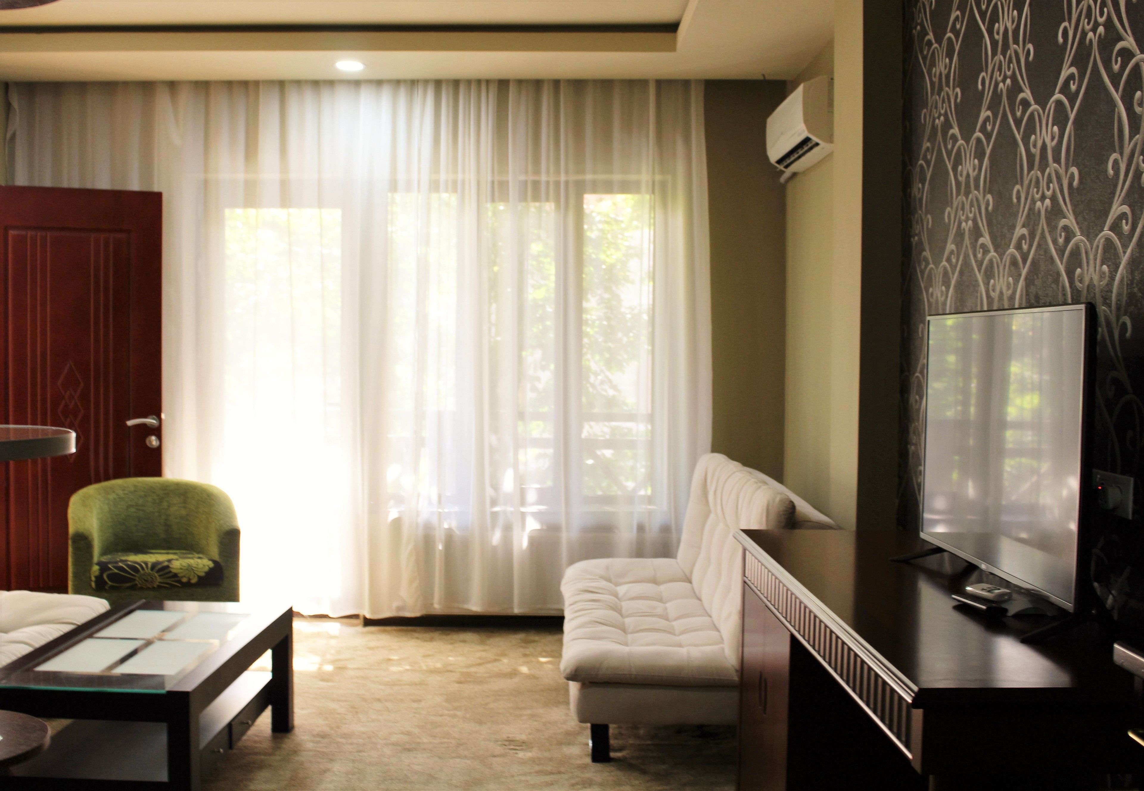 apartment, 1 bedroom | living room | tv