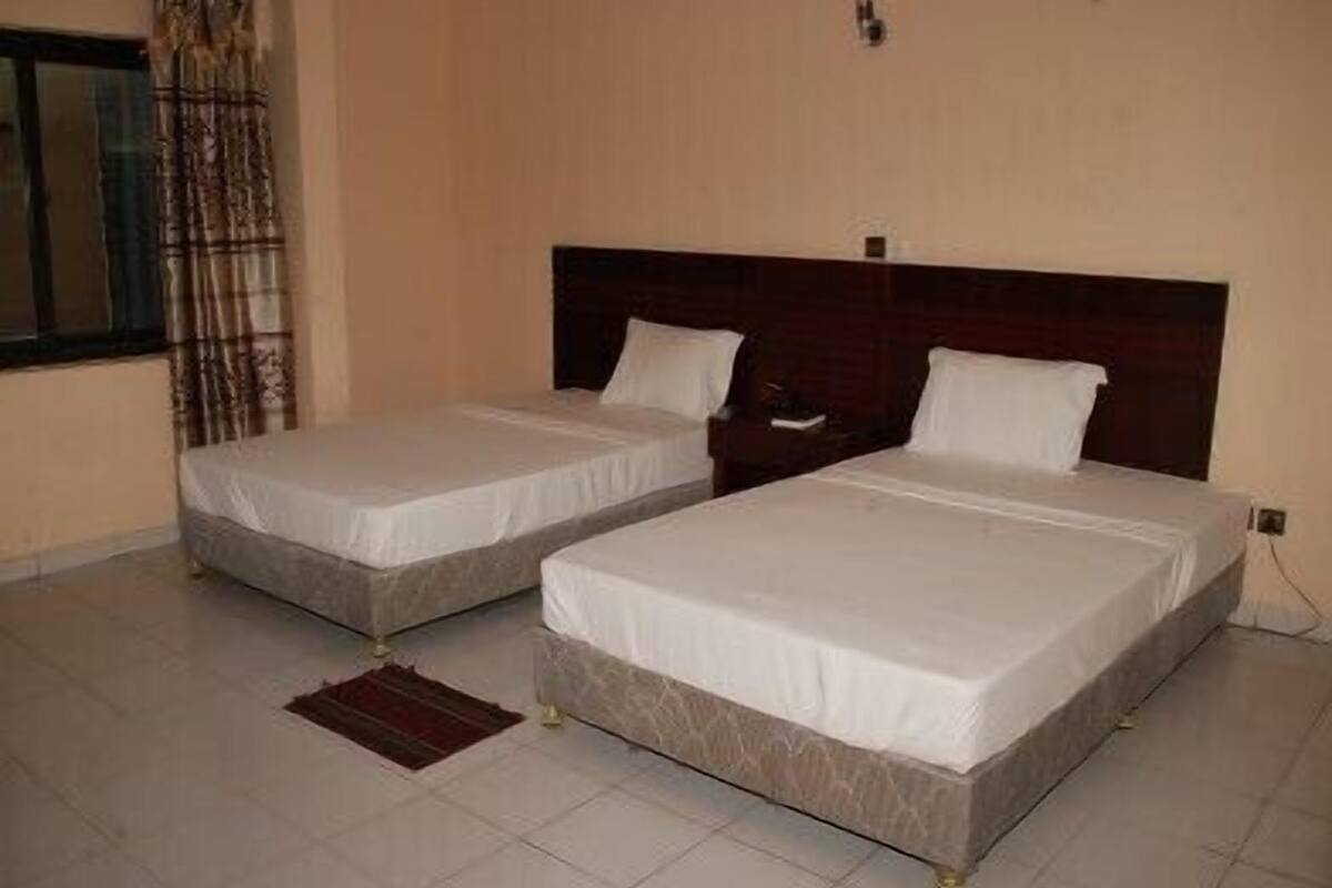 Desk, blackout curtains, iron/ironing board, free WiFi