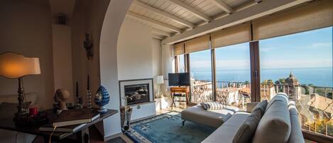 Superior-studiosuite | Italienske lagner fra Frette, premium-sengetøj, dundyner