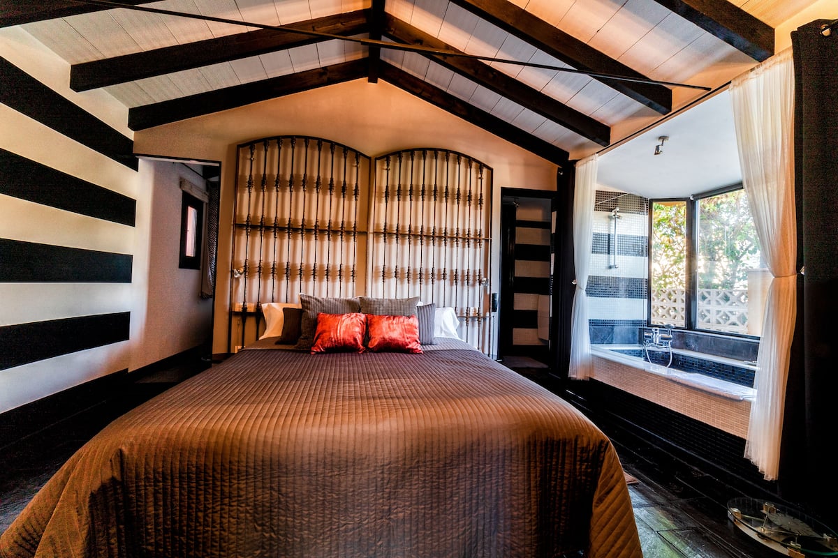 superior triple room, terrace, garden area | 1 bedroom, hypo-allergenic bedding, memory-foam beds, in-room safe