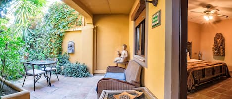 Habitación doble estándar, lanai, en el área del jardín | Terraza o patio