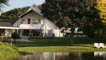 Fassade der Unterkunft