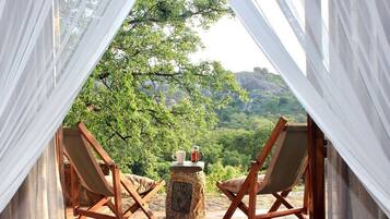 Standard dubbelrum eller tvåbäddsrum - utsikt mot bergen | Utsikt från rummet