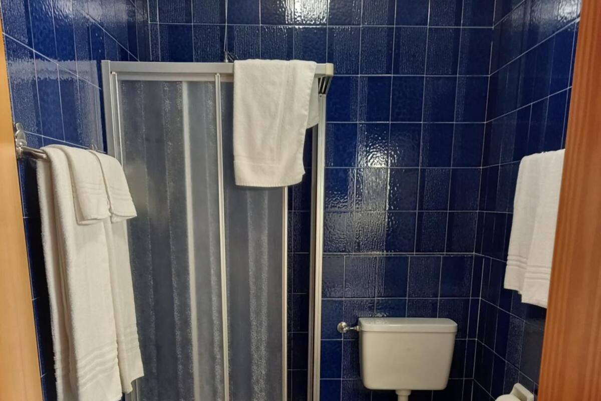 shower, free toiletries, hair dryer, bidet