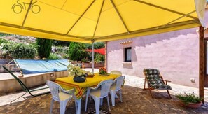 Basic House, 2 Bedrooms, Annex Building | Frette Italian sheets, premium bedding, down duvets, minibar