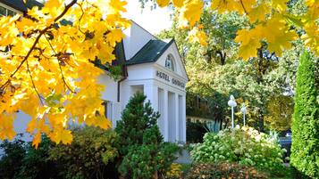 Overnatningsstedets indgangsparti