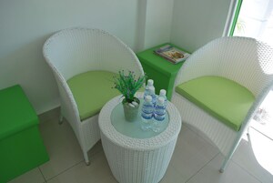 Sala de estar en el lobby