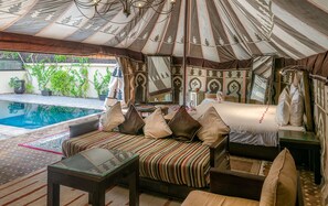 Exclusive Tent, Private Pool | Premium bedding, in-room safe, rollaway beds, free WiFi - Palais Dar Ambre (Marrakech)