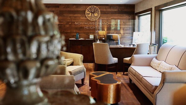 Entrée de l’hébergement