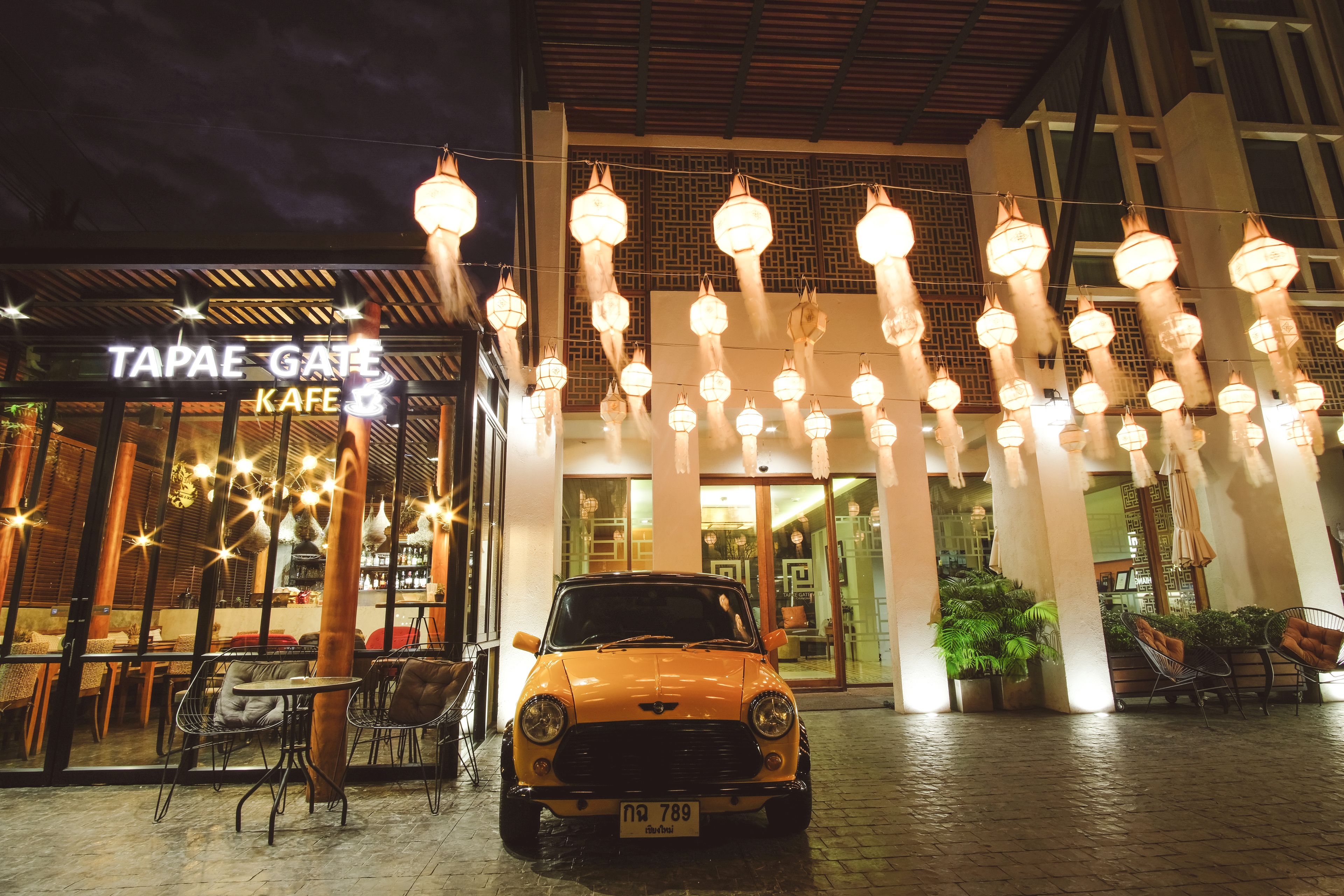 front of property – evening/night