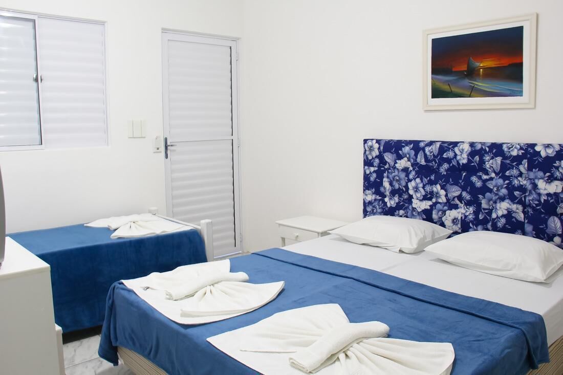 Wi-Fi de cortesia, roupa de cama