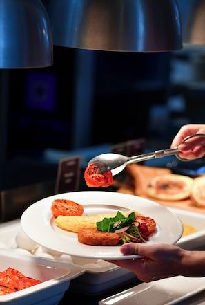 Daily buffet breakfast (QAR 59 per person)