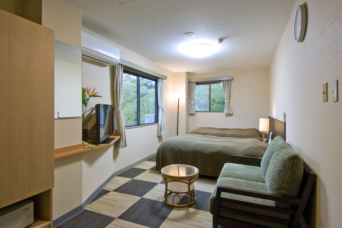 twin room | in-room safe, free wifi, bed sheets