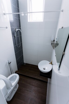 Bruser på badeværelset