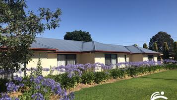 Overnatningsstedets facade