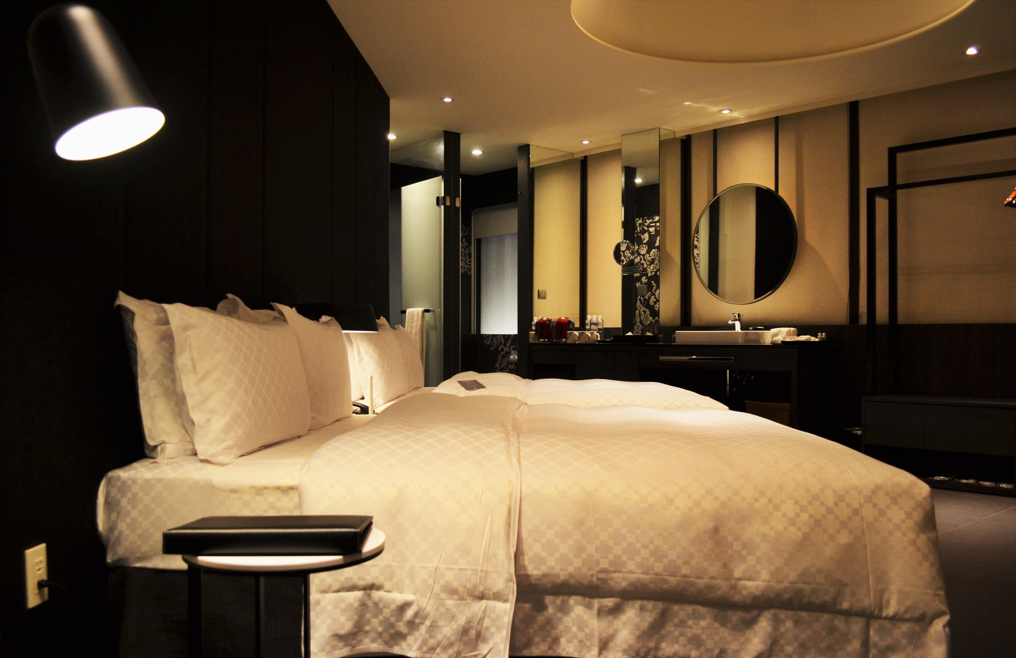 elegant room | premium bedding, down duvets, in-room safe, desk