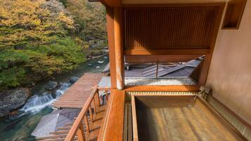 Superior Japanese Style Room with Open Air Bath | Down comforters, minibar, in-room safe, iron/ironing board