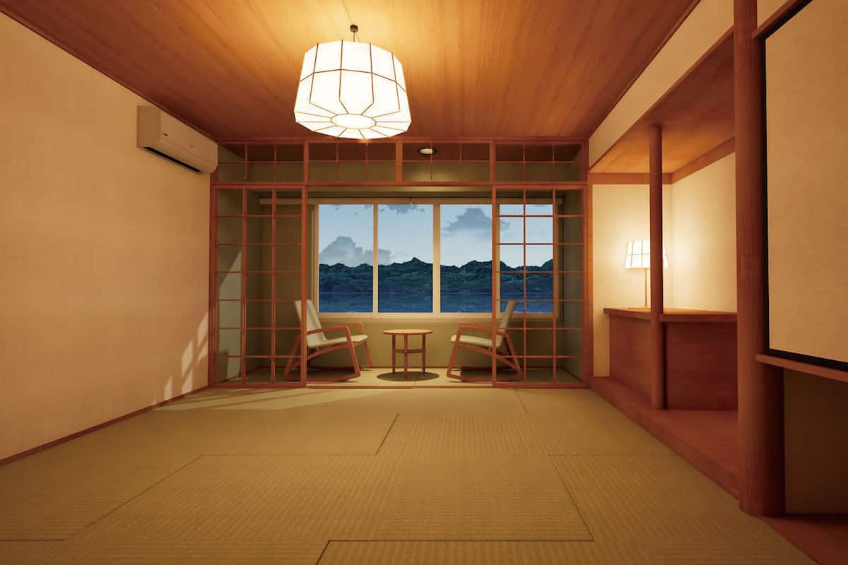 Standard Japanese Style Room without Bath, Non-Smoking | In-room safe, desk, free WiFi