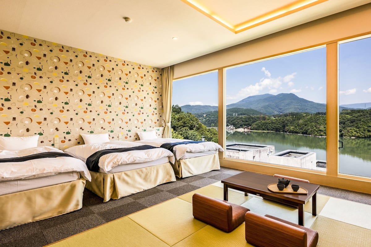 Phòng 3 Tiêu chuẩn, không hút thuốc (Japanese Western Style, with Bath) | 1 phòng ngủ, két bảo mật tại phòng, bàn