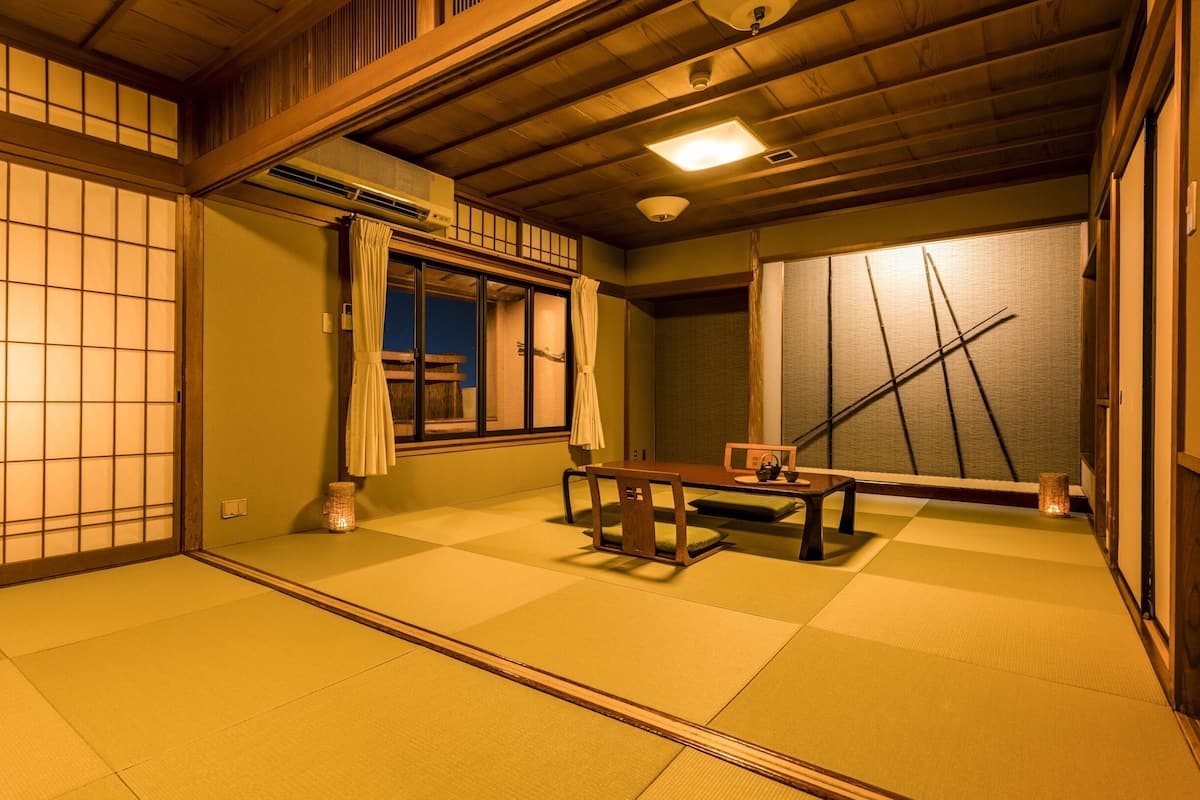 Phòng Superior, không hút thuốc (Japanese Style, 2-Room, Open-air Bath) | 1 phòng ngủ, két bảo mật tại phòng, bàn