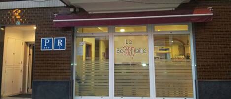 Entrada de la propiedad