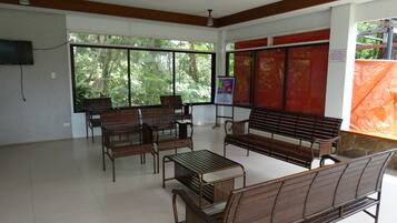Lobby sitting area