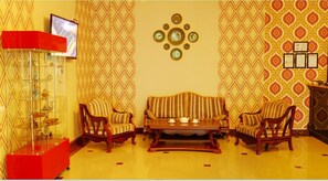 Sala de estar en el lobby