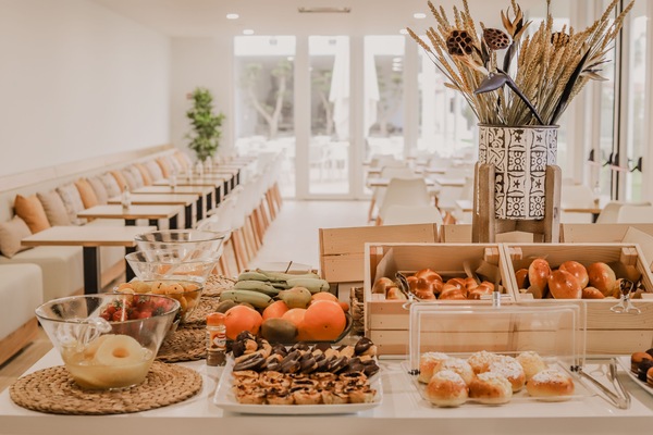 Daily buffet breakfast (EUR 5 per person)