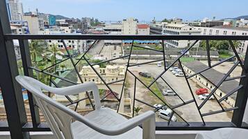 Vista a la playa o el mar