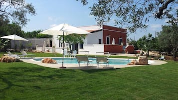 Seasonal outdoor pool