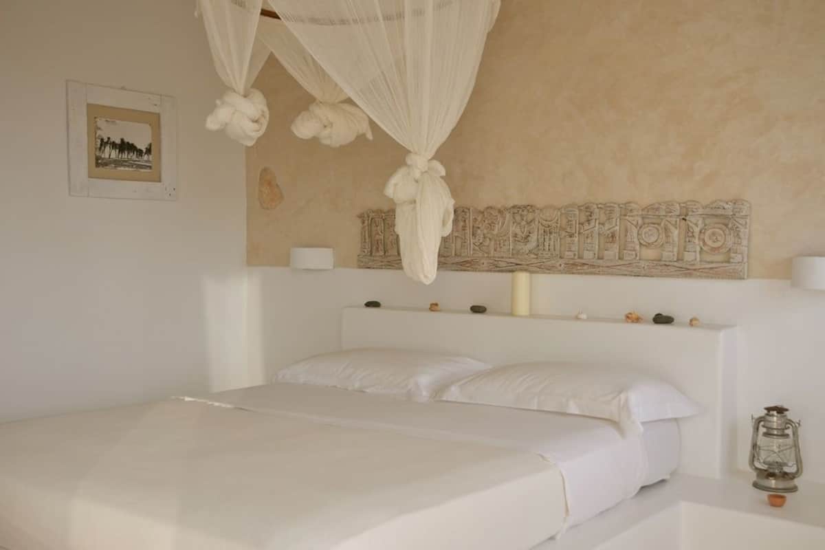 1 habitación y ropa de cama de alta calidad