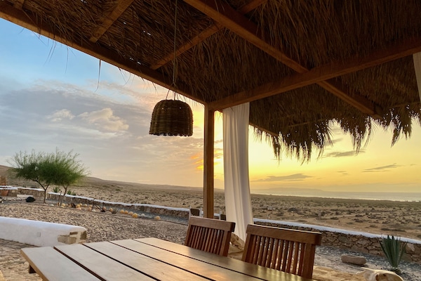 Breakfast, lunch, dinner served; Mediterranean cuisine, sea views