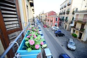 Blick von der Unterkunft