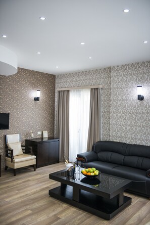 奢華客房 | 客廳 | 電視