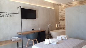 Design Suite | Frette Italian sheets, down comforters, minibar, soundproofing - B&B Lekythos (Agrigento)