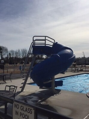 Seasonal outdoor pool