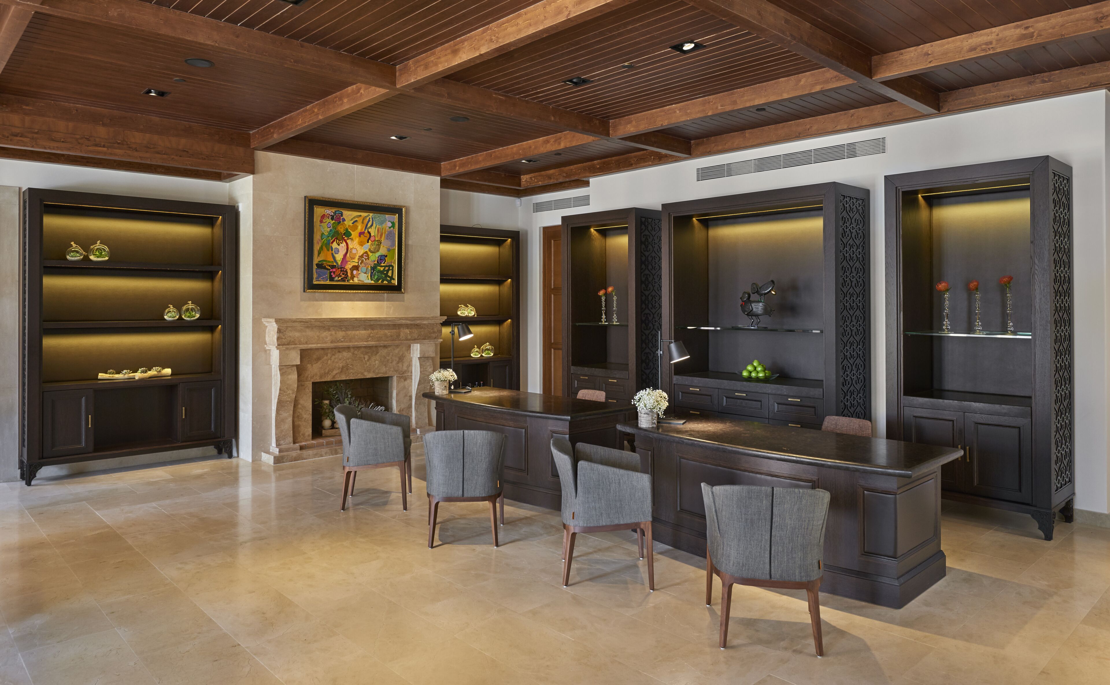 check-in/check-out kiosk