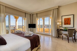 套房, 2 间卧室 (Real) | 办公桌、隔音、免费婴儿床、免费 WiFi