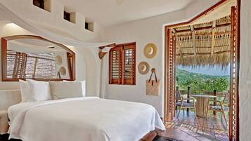 Junior Suite | 1 bedroom, premium bedding, down comforters, memory foam beds